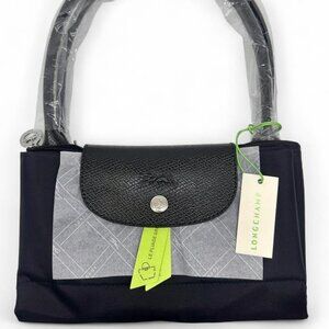 Longchamp All Black Large Nylon Tote Bag